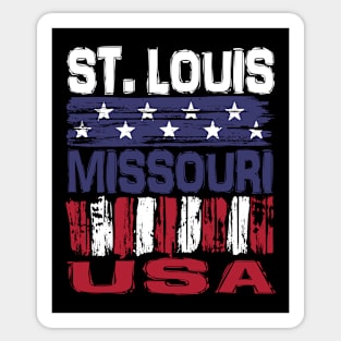 St Louis Missouri USA T-Shirt Sticker